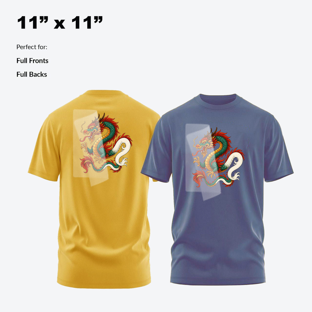 DTF Transfer By Size